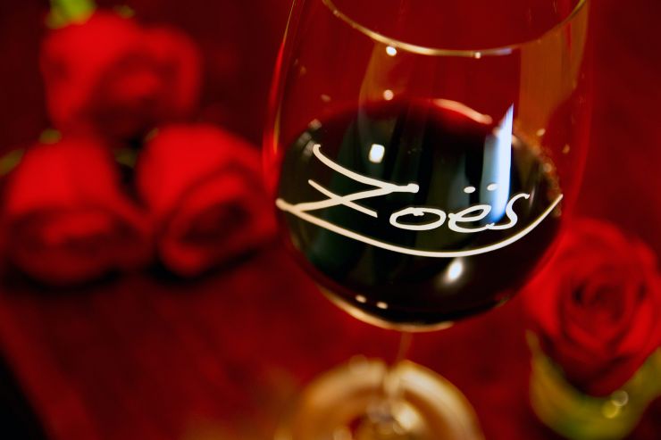 Zoes wine glass